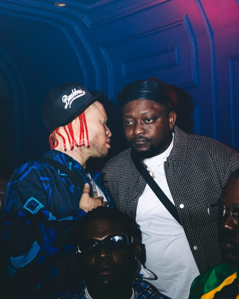 Drtonez and White AKA Fake poco at Zed1st Lagos Inversion Tour 2025