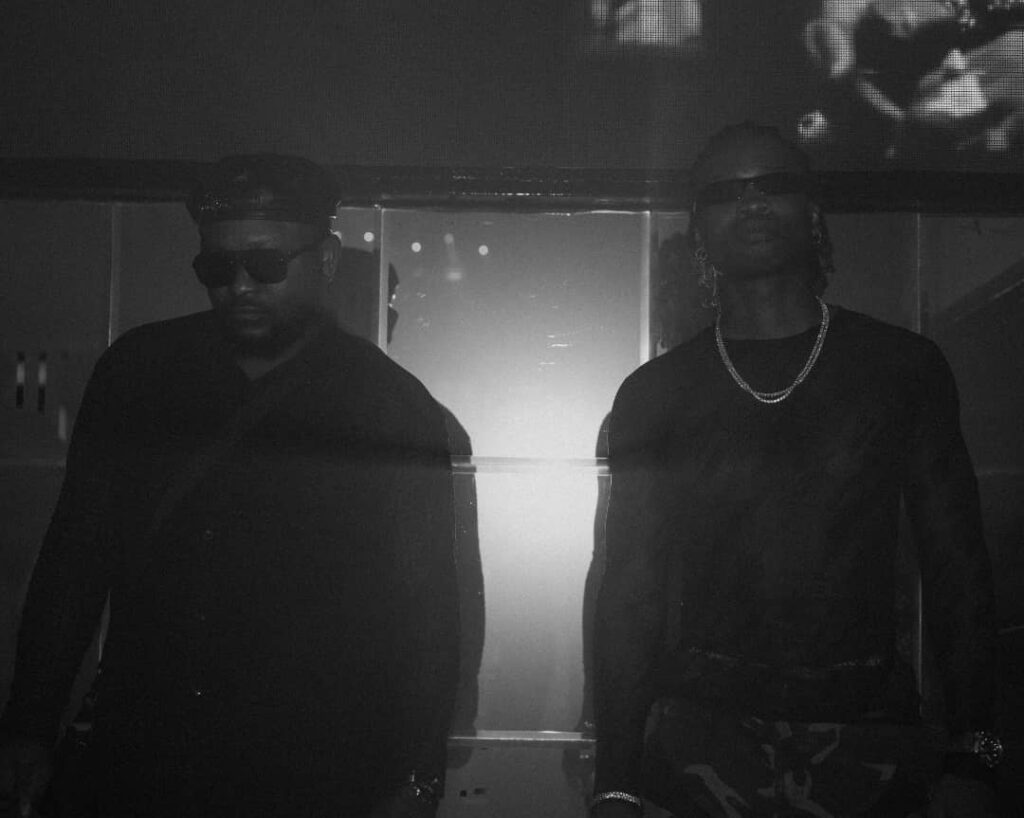 Drtonez and Zed1st During His Performance at the Lagos Inversion Tour