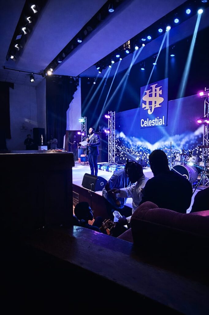 Drtonez Announcing the Judging Criteria at the Celestial International Music Juvenile Competition